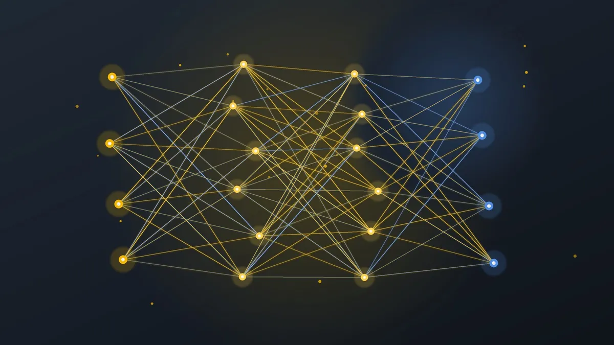 KI-Tools für Geschäftsführer: neuronales Netz als Symbol für KI-Werkzeuge im Mittelstand
